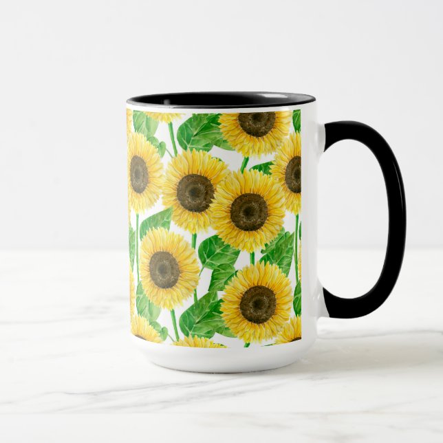 Caneca Cor d'água do Sunflower (Direita)