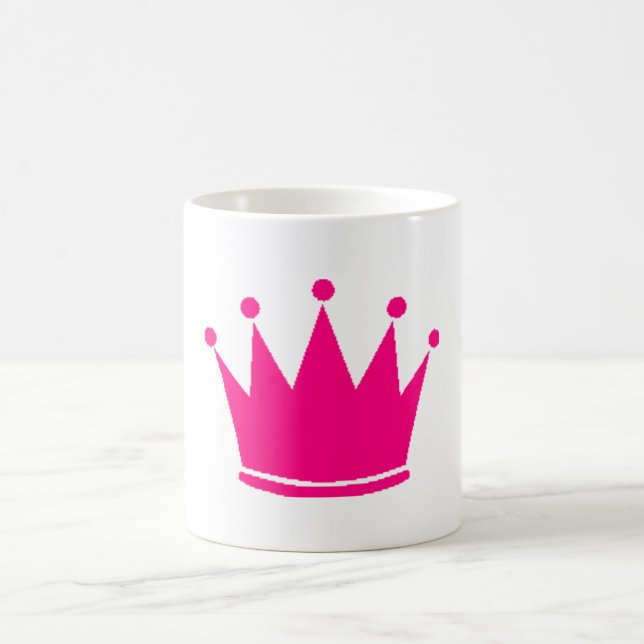 Caneca cor-de-rosa da coroa (Centro)