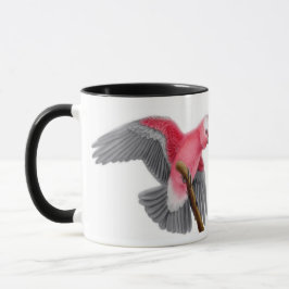 Caneca cor-de-rosa de Galah do Cockatoo de