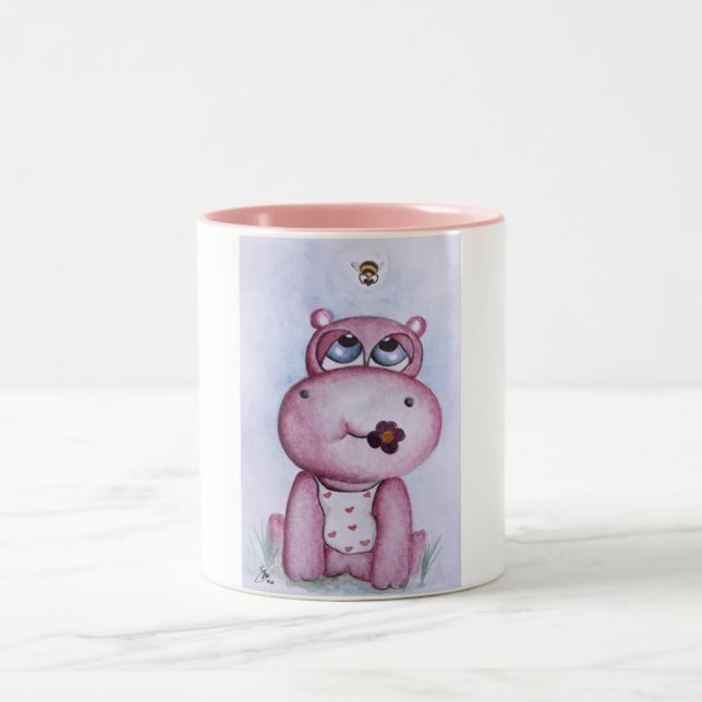 Caneca cor-de-rosa do hipopótamo (Centro)