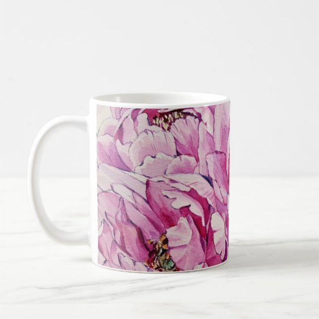 Caneca cor-de-rosa, projetada por via oral (Esquerda)