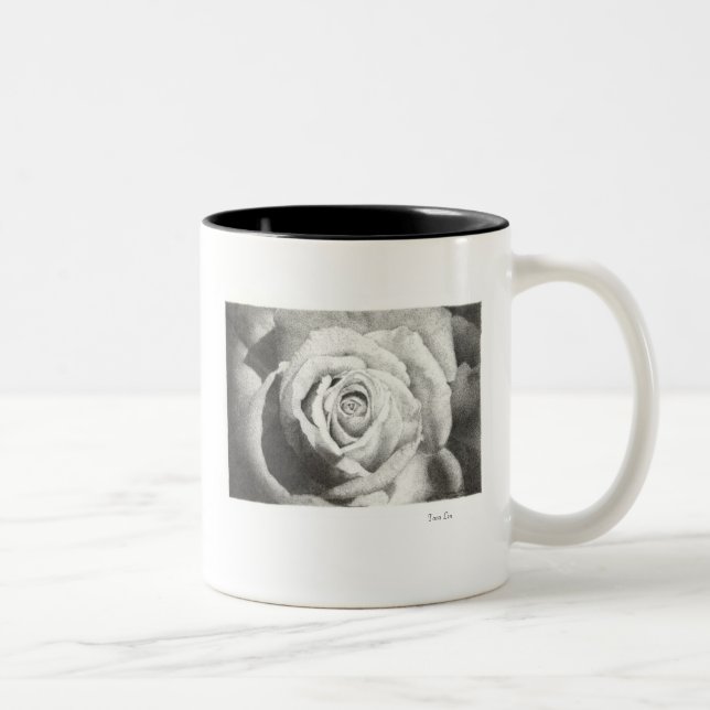 Caneca cor-de-rosa Stippled (Direita)