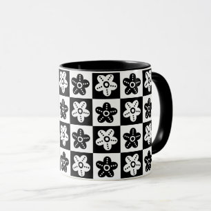 Caneca Cor - Flor - Ponto Preto