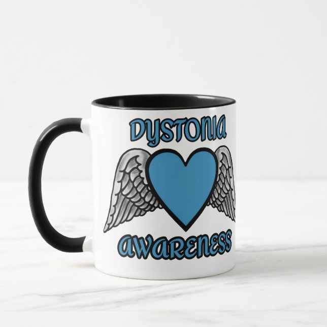 Caneca Coração/Asas... Distonia (Esquerda)