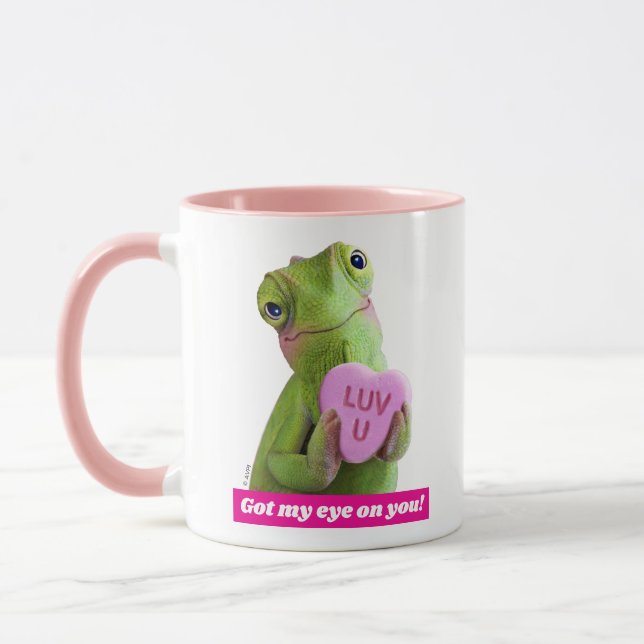Caneca Coração Camaleão (Te Amo) (Esquerda)