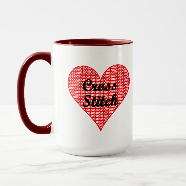 Caneca Coração Cruzado (Esquerda)