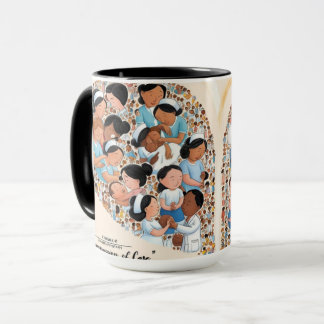 Caneca Coração da Saúde: A Compaixão da Mug de Cuidados