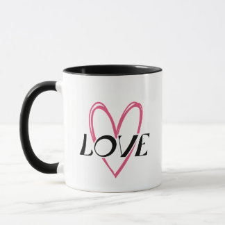 Caneca Coração de Amor