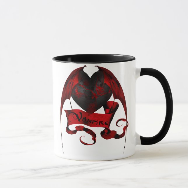 Caneca Coração do vampiro (Direita)