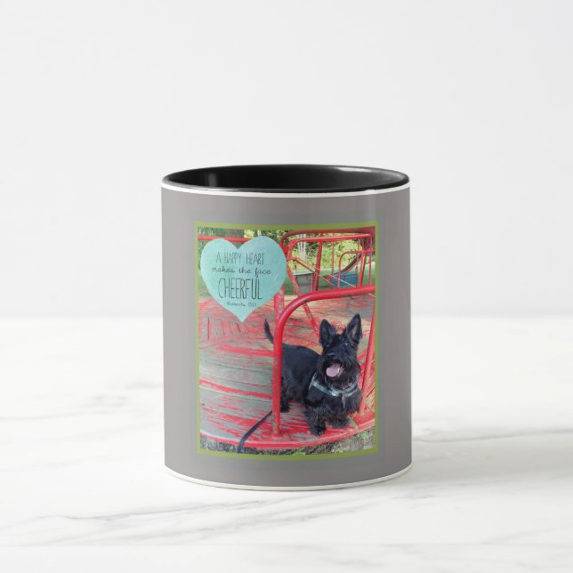 Caneca Coração Feliz (Centro)