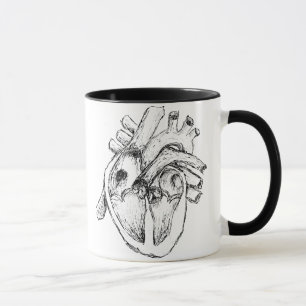 Caneca Coração humano