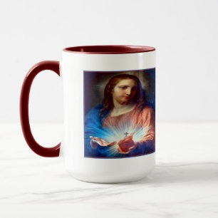 Caneca Coração Sagrado de Jesus