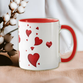 Caneca Corações Amorosos 2