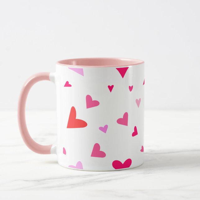 Caneca Corações de Amor (Esquerda)