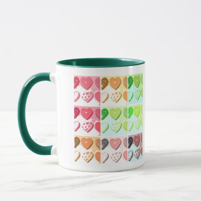 Caneca Corações de São Valentim (Esquerda)