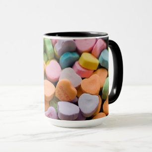 Caneca CORAÇÕES DO CANDY DO namorados