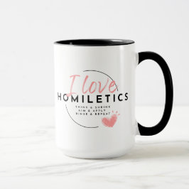Caneca Corações Homiléticos Cama Cerâmica