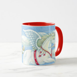 Caneca Corações Voadores Personalizados de MUG de NAMORAD