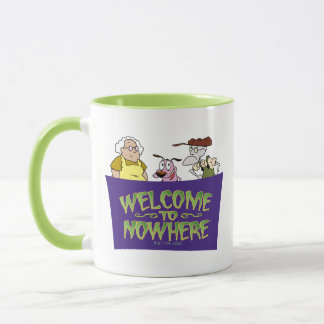 Caneca Coragem ao Cachorro | Bem-Vindo A Nenhum Lugar