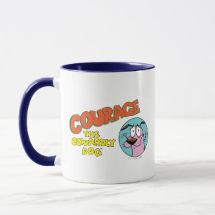 Caneca Coragem ao Cachorro   Mostrar logotipo