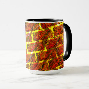 Caneca Corante vermelho, pastagem, ralagem de ouros ou ef