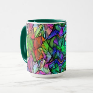 Caneca Cordas cruzadas ocultadas por um tecido de aviso c