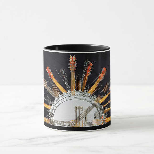 CANECA CORDAS DE GUITAR NO SOL (Centro)