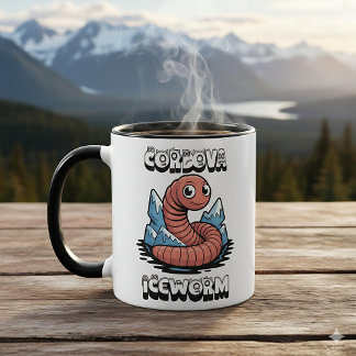 Caneca Cordova Iceworm Alaska Cryptid