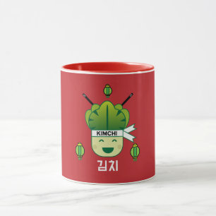 Caneca Coreano Kimich Healthy Cabbage Comidas Apr