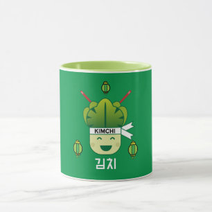 Caneca Coreano Kimich Healthy Cabbage Comidas Apr
