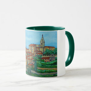 Caneca Cores de Crillon-le-Brave, café de propina