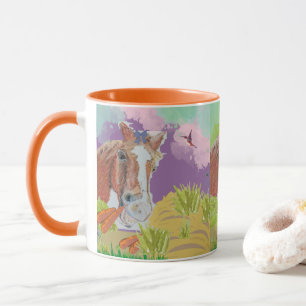 Caneca Cores de diversão da Poppy Art