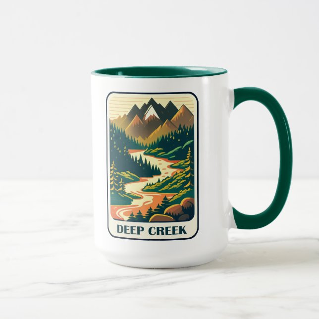 Caneca Cores de Idaho Deep Creek (Direita)