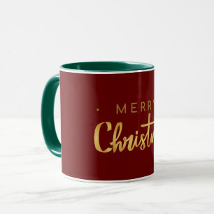 Caneca Cores de Natal Clássicas, Feliz Natal,