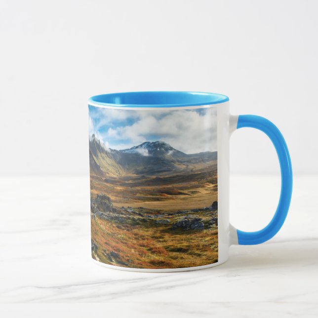 Caneca Cores de outono na paisagem (Direita)