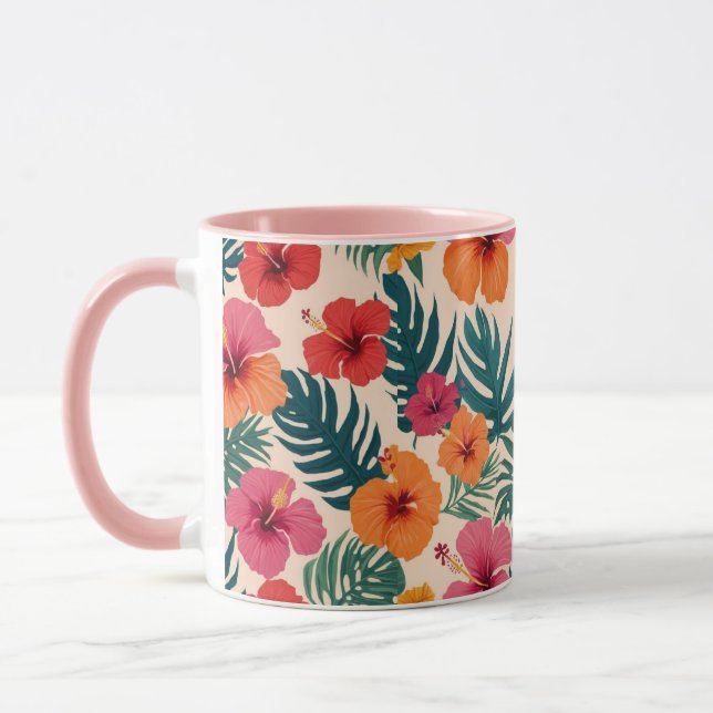 CANECA CORES E FLORES (Esquerda)