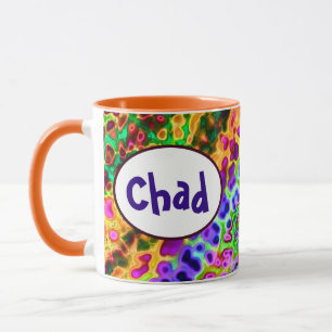 Caneca Cores estranhas personalizadas