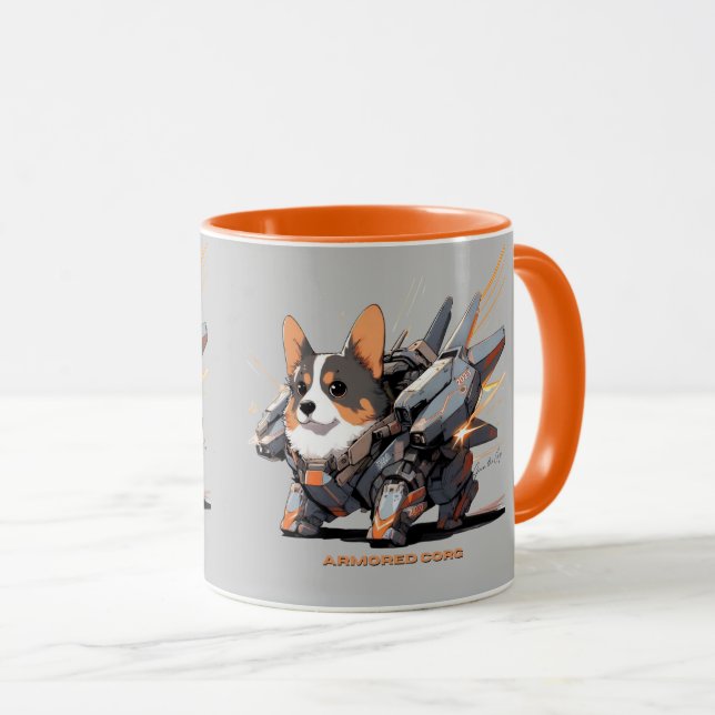 Caneca Corg blindado (Frente Esquerda)