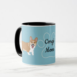 Caneca Corgi Mãe