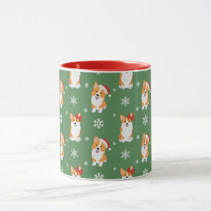 Caneca Corgi Mug, um belo Natal