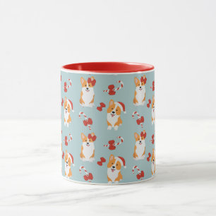 Caneca Corgi Mug, um belo Natal