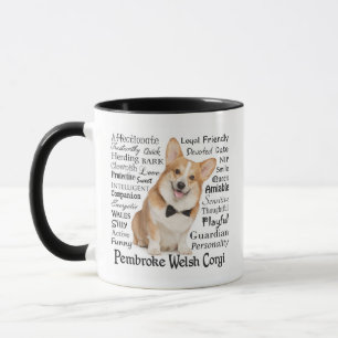 Caneca Corgi Traits Mug