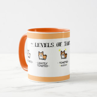 Caneca ~ Corgis tostado ~