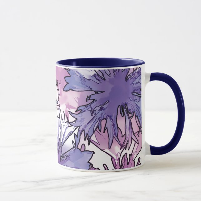 Caneca Cornflower Collage (Direita)