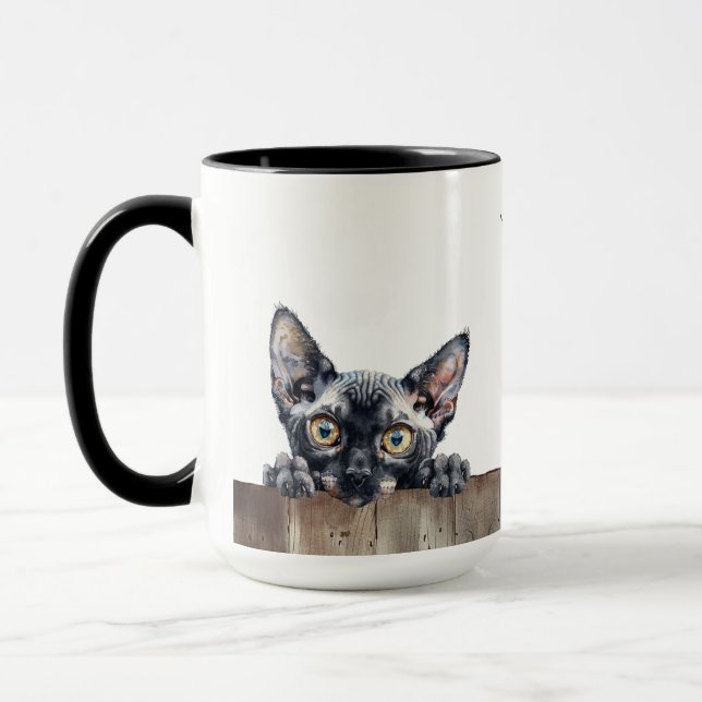 Caneca Cornish Rex Cat Mug (Esquerda)