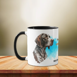Caneca Coroa Alemã Aurora Cachorro Leal Amigo