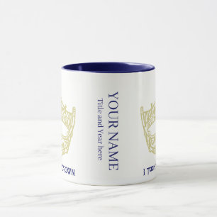 Caneca Coroa Americana Nome Personalizado Mug