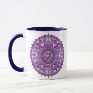 Caneca Coroa Chakra Mandala Dois Canutos
