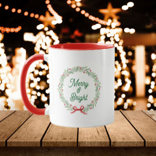Caneca Coroa de Férias Alegre e Brilhante