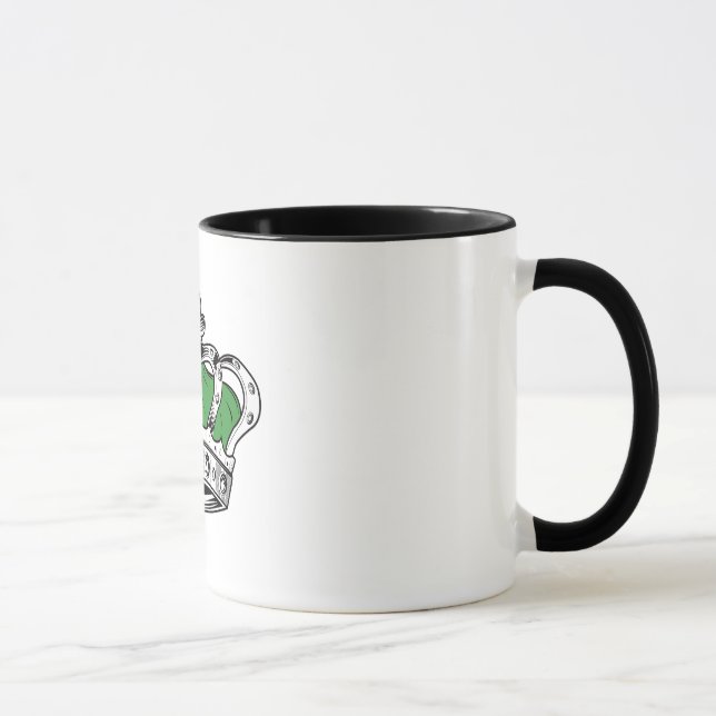 Caneca Coroa - Verde (Direita)